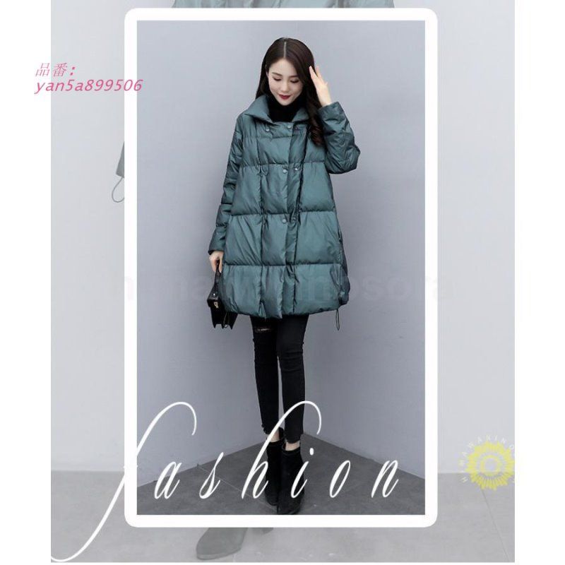 中綿コート ダウンコート レディース 冬 40代 ミディアム丈ジャケット中綿アウター 大人 中綿ダウンコート Aラインコート厚手オーバー カジュアル 暖かい yan5a899506 GULLKHAN_COM