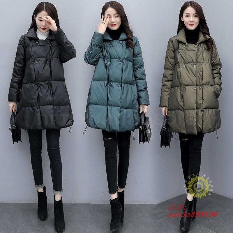 中綿コート ダウンコート レディース 冬 40代 ミディアム丈ジャケット中綿アウター 大人 中綿ダウンコート Aラインコート厚手オーバー カジュアル 暖かい yan5a899506