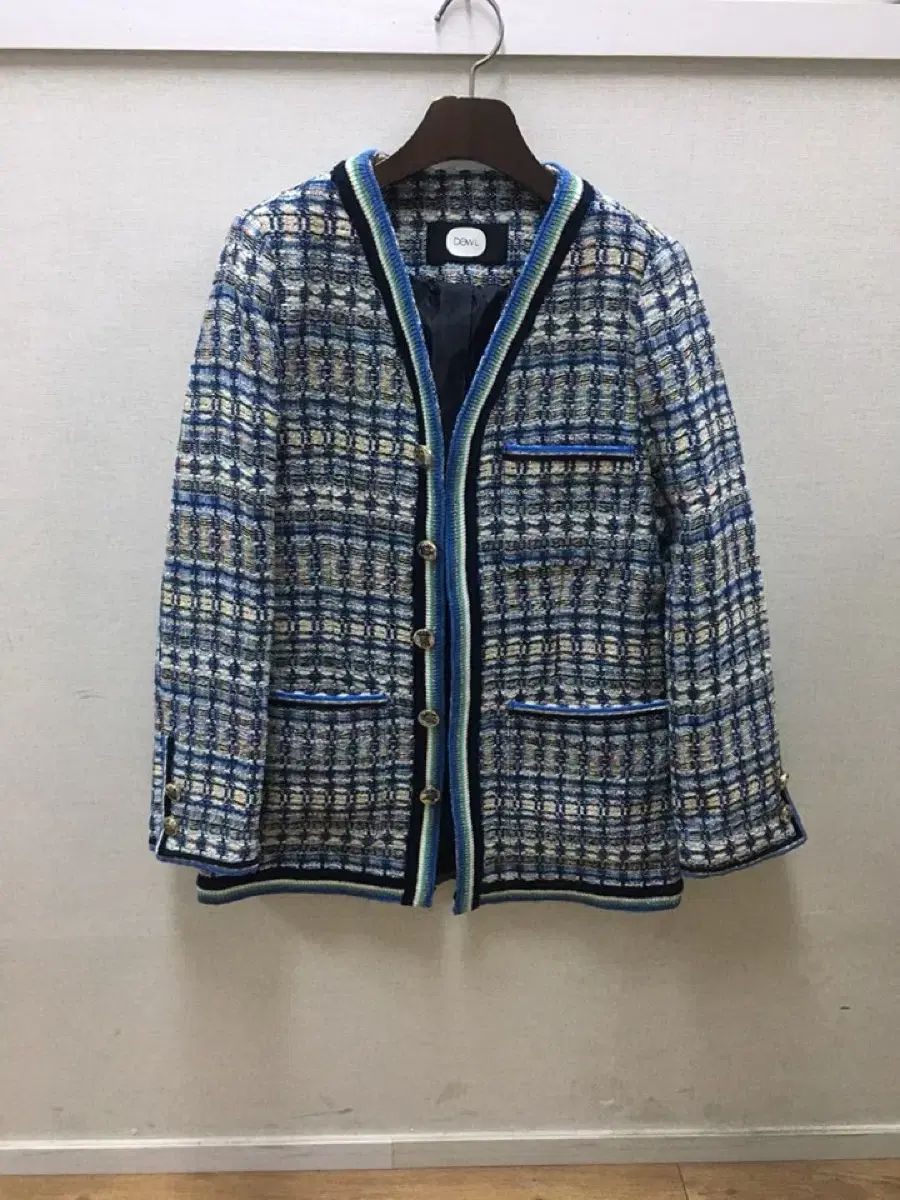 DEMVL デュエル ブルー ツイードジャケット