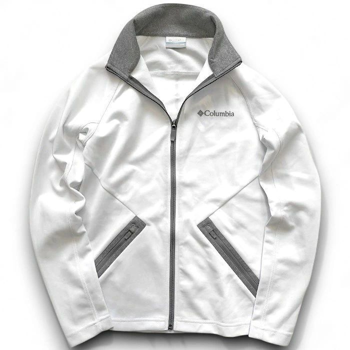 Columbia Sportswear コロンビア スポーツウェア アウトドア ストレッチ ジャージー ジャケット トラックパンツ セットアップ ウェア YMC 014 ホワイト ブラック 048 50829 m 04