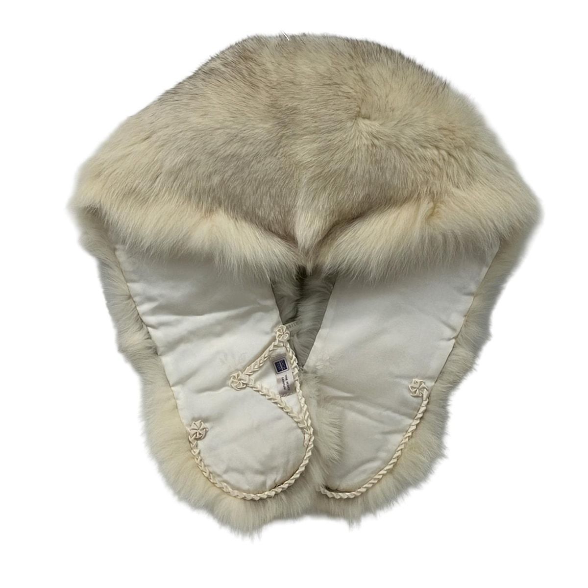 SAGA FOX サガフォックス マフラー - アイボリー ティペット フォックス