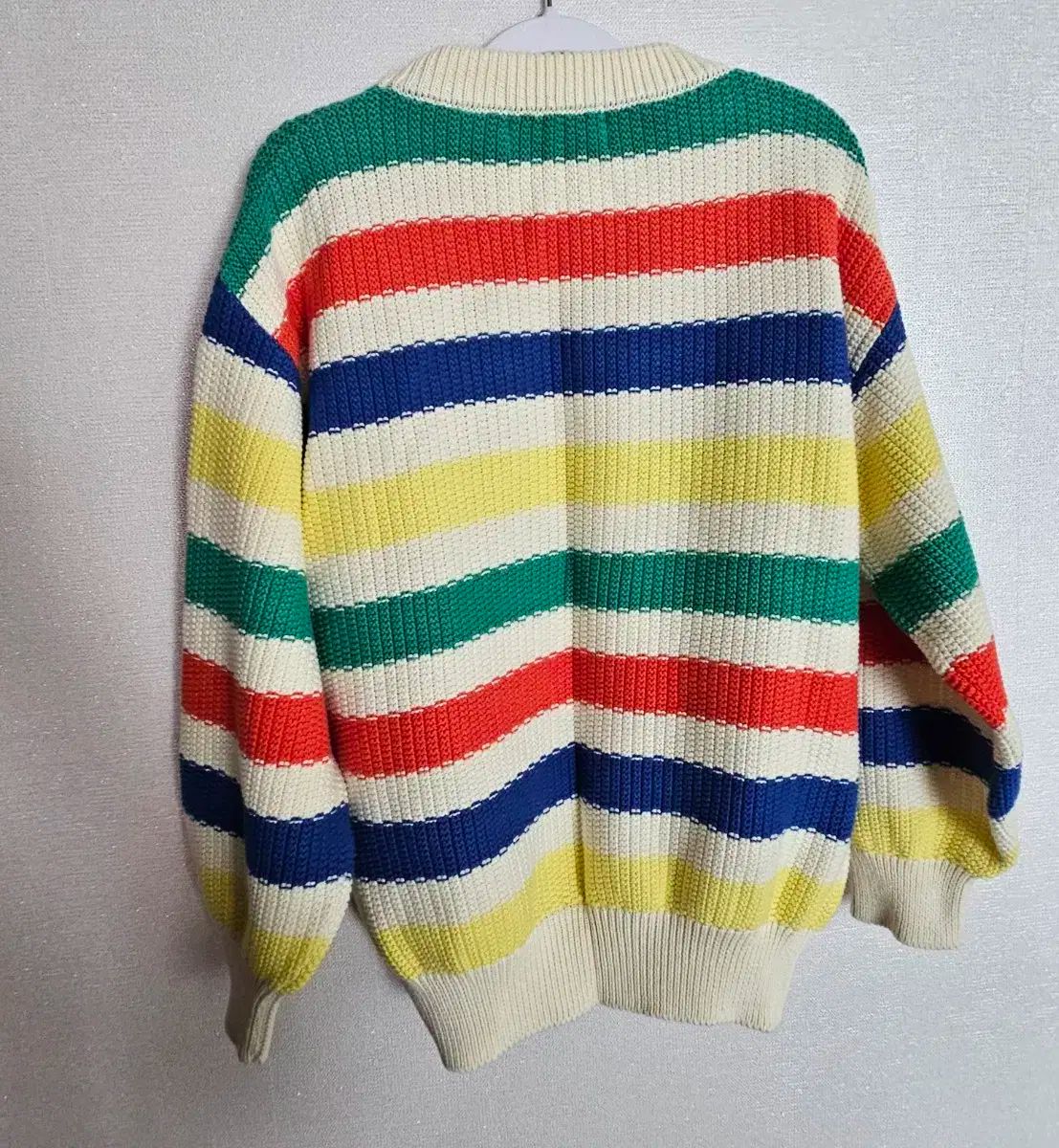 ボボショーズ ロゴ ストライプ ニット