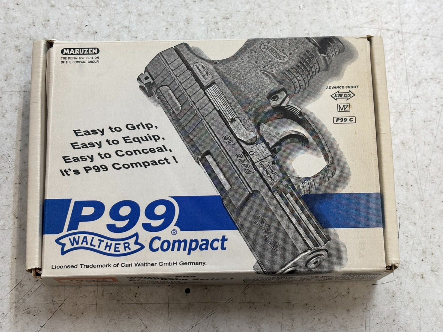 マルゼン ガスガン ワルサー コンパクト P99