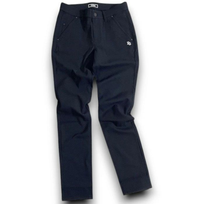 PEARLY GATES パーリーゲイツ ゴルフ Peドビー クリーンポケット 無地 ストレッチ ロングパンツ ゴルフウェア レディース 055-2231692 定価2.4万 ネイビーブラック 027 51010w04 LLC-HASEGAWATOSO_COM