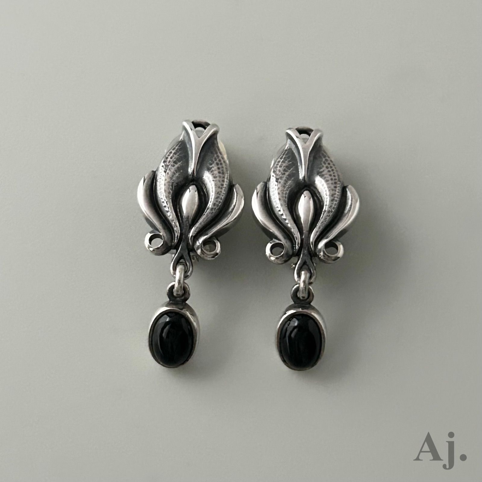 ジョージジェンセン　イヤリング ジョージジェンセン イヤリング 2012 オニキス Silver 925 GEORG