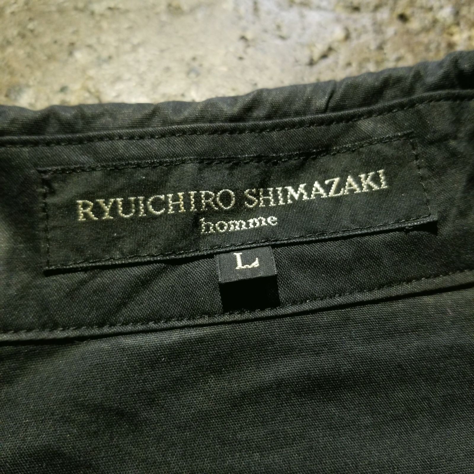 RYUICHIRO SHIMAZAKI HOMME リュウイチロウ シマザキ コットン