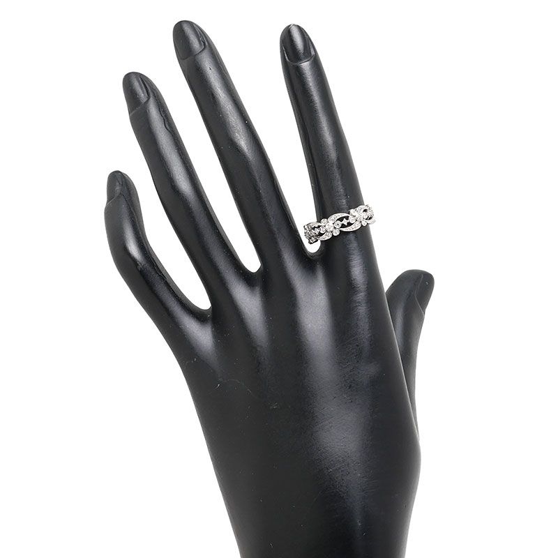 ヴァンドーム青山 ダイヤモンドリング 約13号 PT900・ダイヤ0.28ct