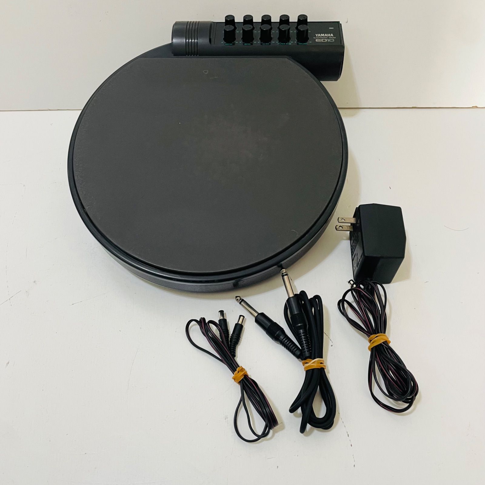 9223 動作 済み 電子ドラム YAMAHA ヤマハ ED10 パッド 電源ケーブル付き AC-10 送料無料 匿名配送