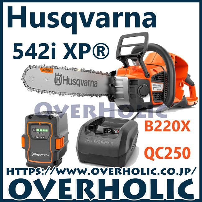 ハスクバーナバッテリーチェンソー542i-XP 15RT 38cm フルセット