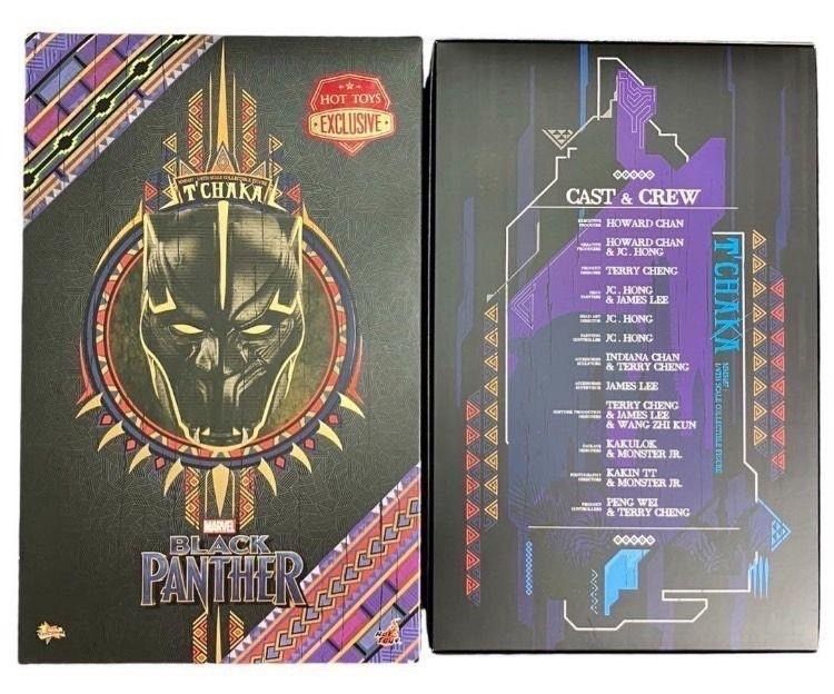 ムービー マスターピース ブラックパンサー ティ チャカ 1 6 スケール フィギュア ホットトイズ nn