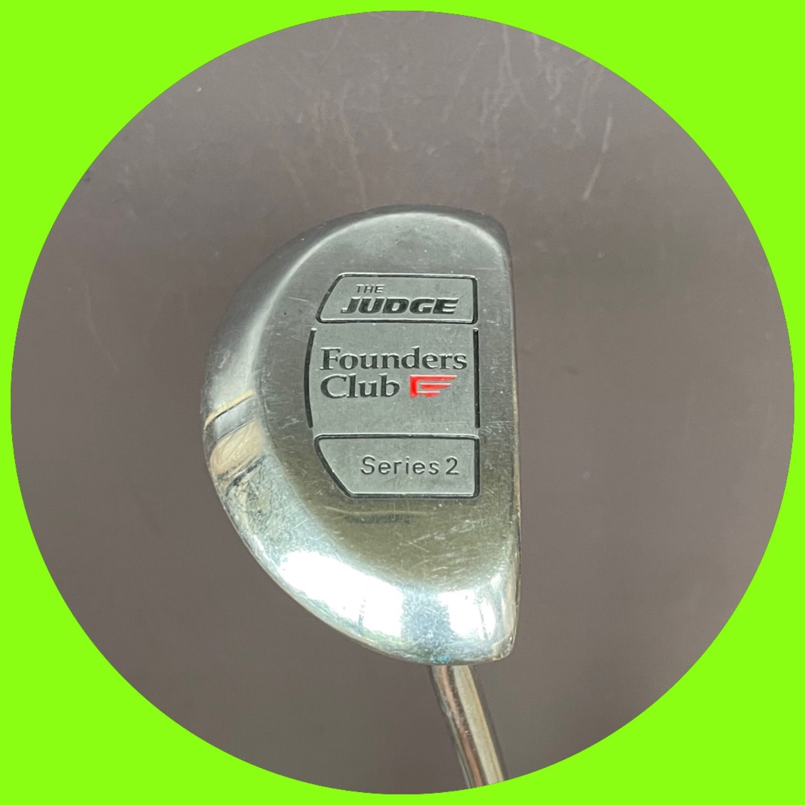 57-2910-D 名器 Founders Club 再入荷 み パター JUDGE Series2 32インチ 構えやすくて転がり抜群
