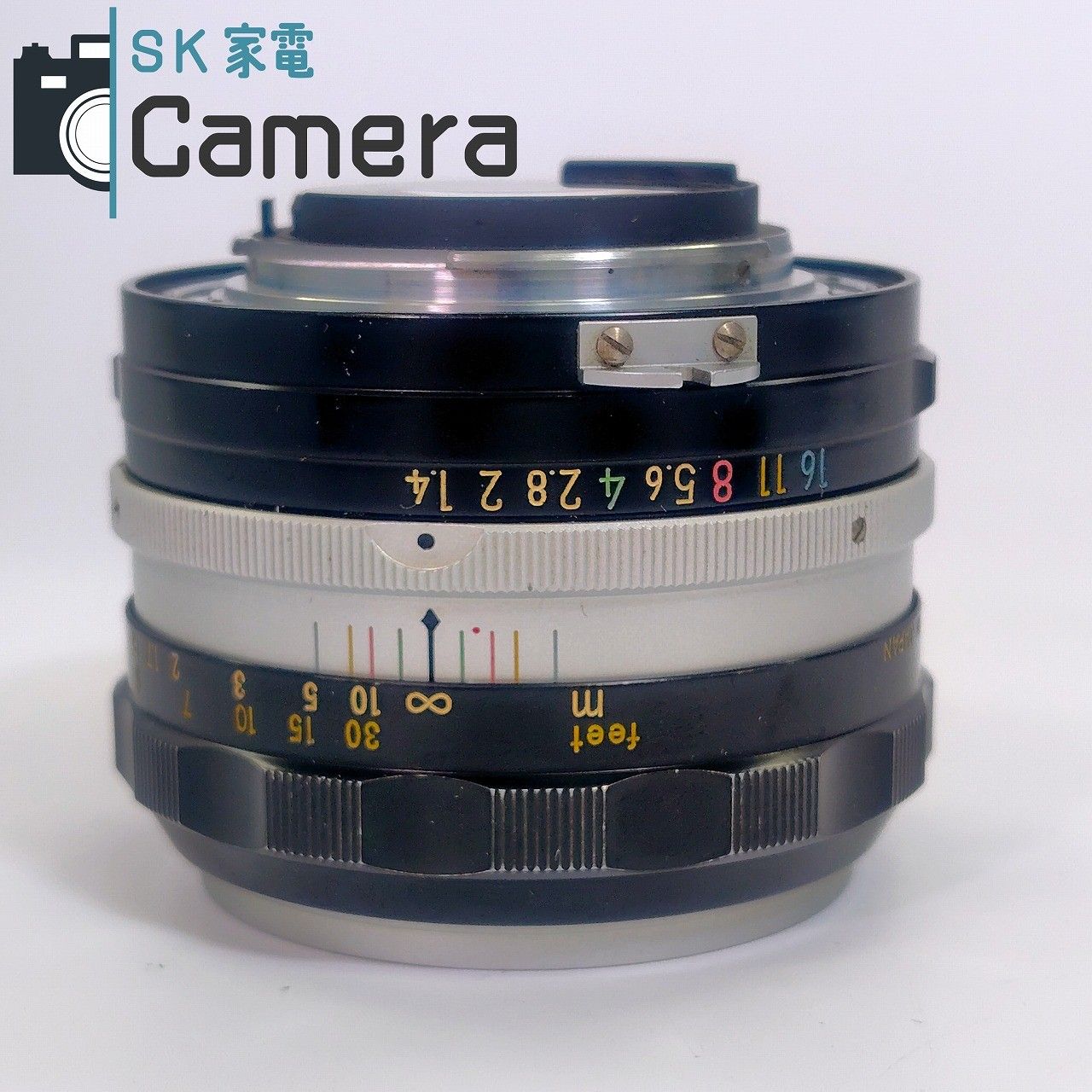 中古】 Nikon NIKKOR-S Auto 50mm F1.4 非Ai ニコン レンズ キャップ