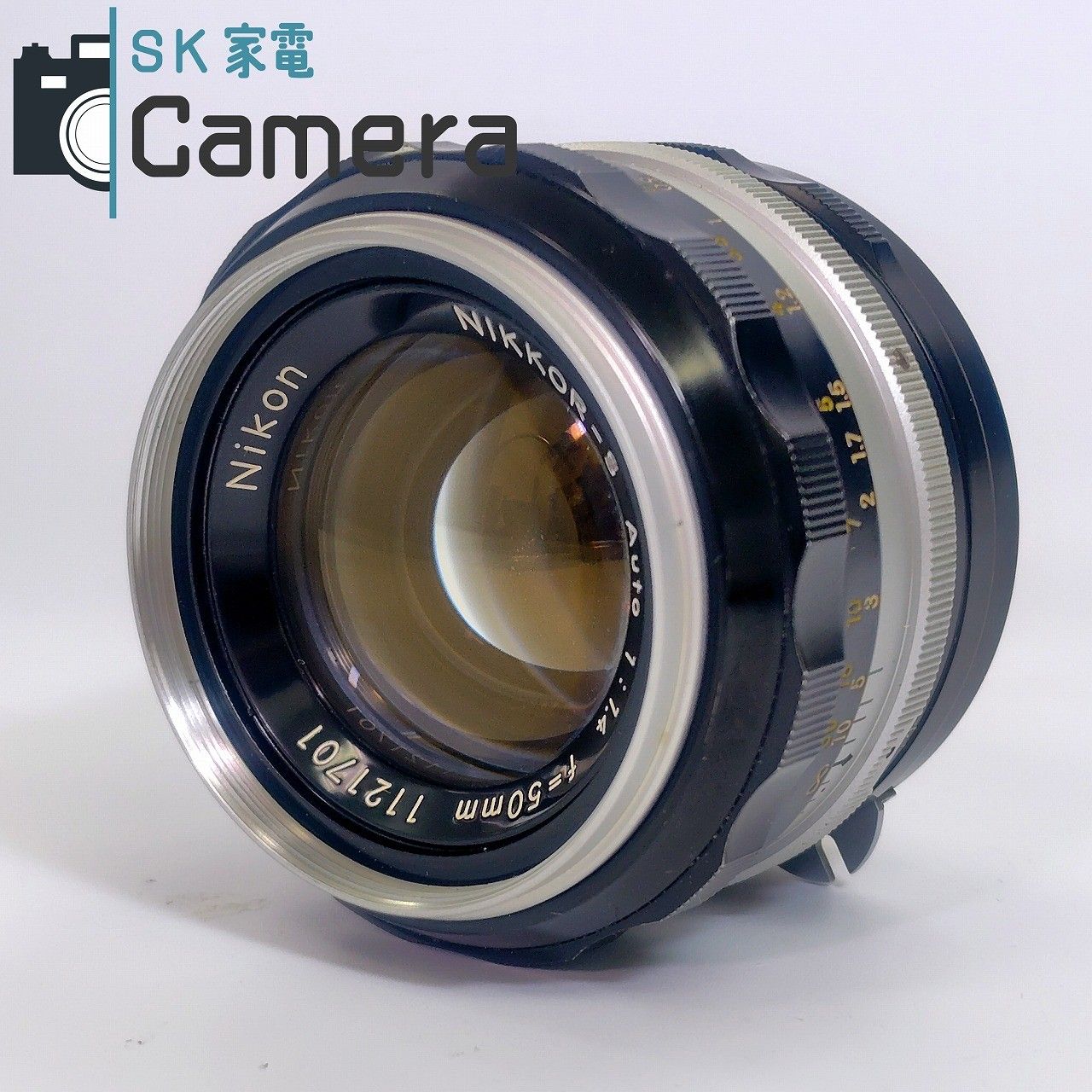 Nikon NIKKOR-S 50mm f/1.4 非Ai カビ跡有り レンズ