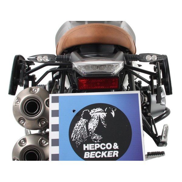 HEPCO-BECKER ヘプコアンドベッカー C-Bowサイドキャリア ブラック R NineT Scrambler 16-23 63065020001 2630888 FFCRYSTALESIA_COM