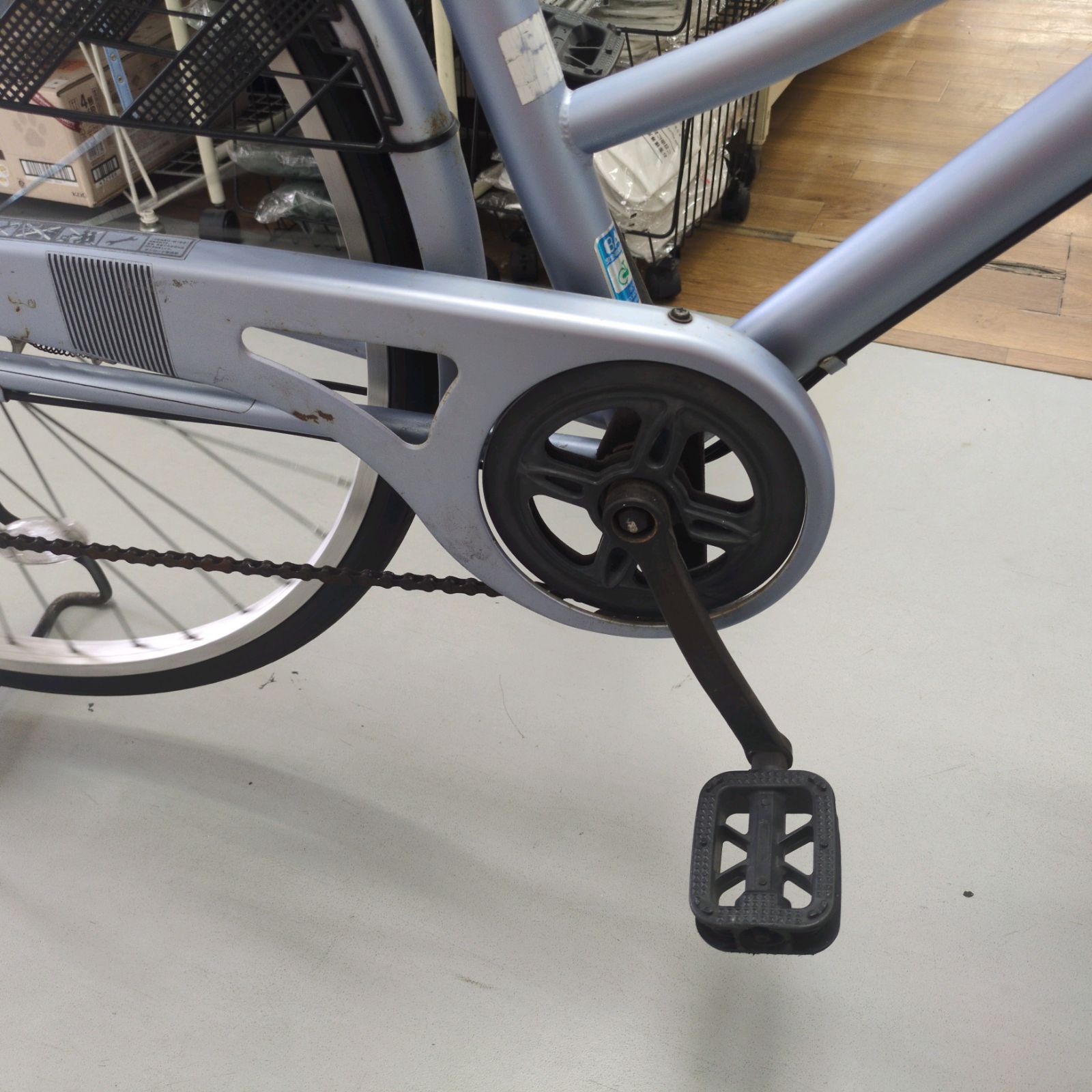 J307 サビキズ使用感 普通自転車 SUPEAGER 6段 LEDオート 27インチ BRIGHTFACE_UK