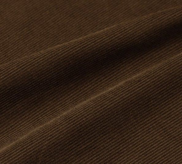K様ご注文分、21Wコーデュロイソフト加工 ブラウン・綿100％・140×3.5ｍ