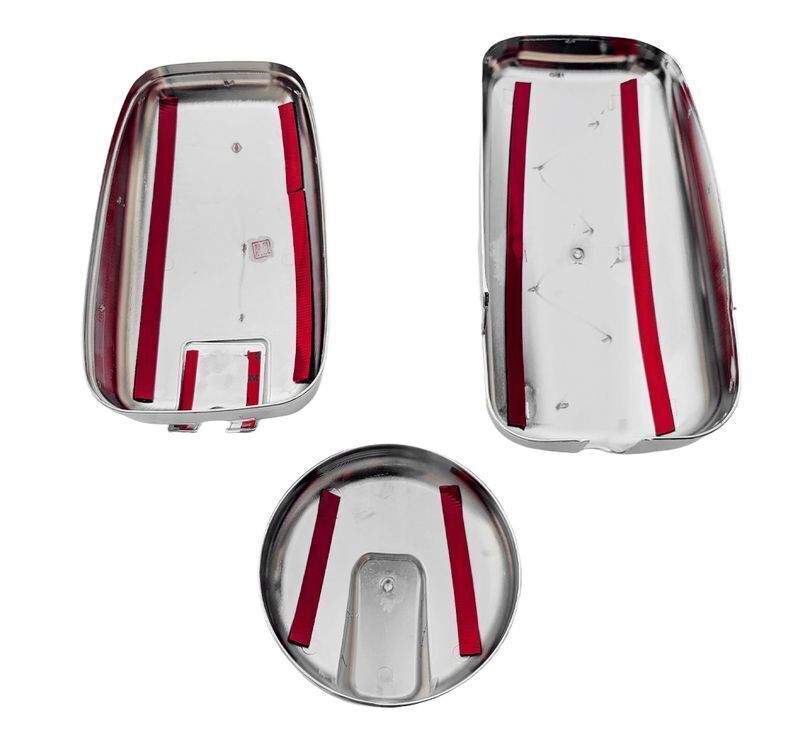 23エルフ7代目エルフエルフEVハイキャブワイド用R5.3～エルフメッキミラーカバーセット３点セット アンダーミラー170φ FFCRYSTALESIA_COM