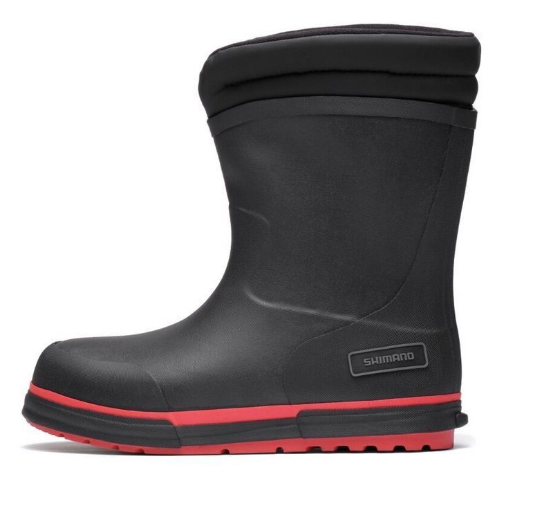 シマノ スーパーサーマルデッキブーツ FB-370Y ブラックオレンジ L XL 2XL