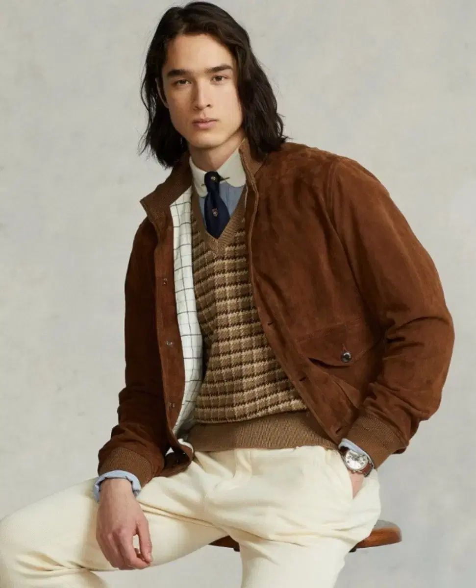 ポロ ラルフローレン コットン カシミア ニット ベスト M