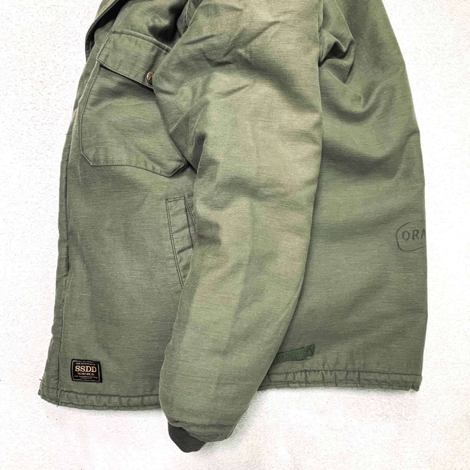 FUCT SSDD A-2 DECK JACKET デッキジャケット ミリタリージャケット