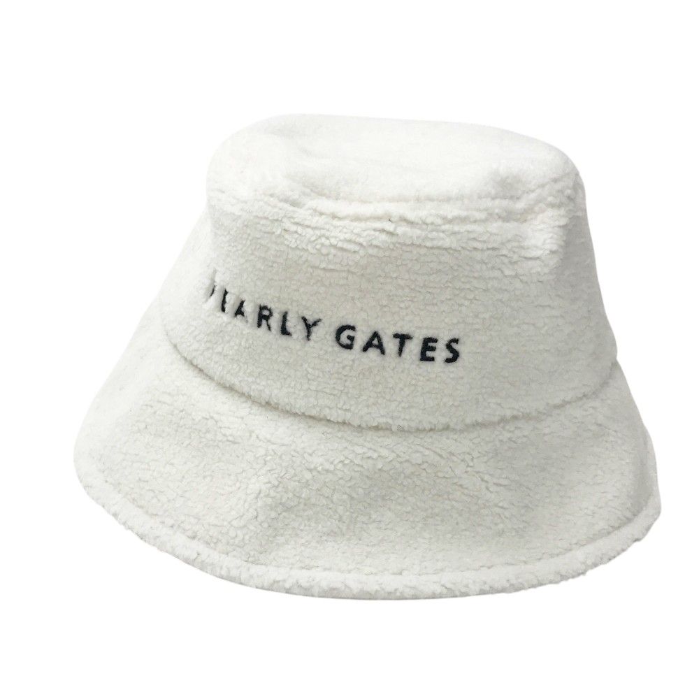PEARLY GATES パーリーゲイツ モデル バケットハット ボア ホワイト系 FR 240101512975 ゴルフウェア ストスト