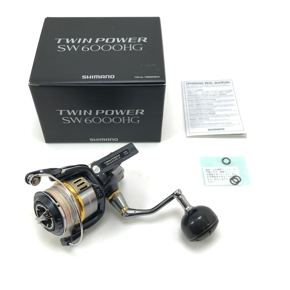 SHIMANO シマノ スピニングリール 15ツインパワーSW 6000 HG 03318
