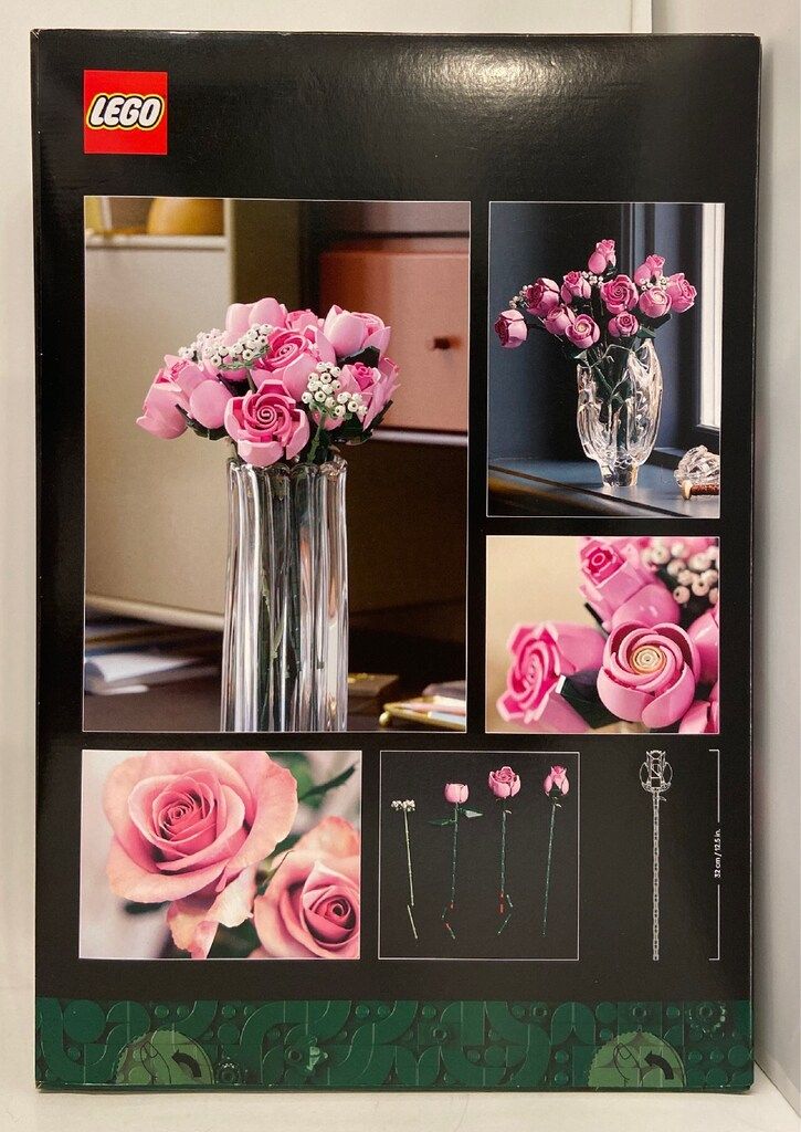 LEGO BOTANICALS BOUQUET OF PINK ROSES 10374