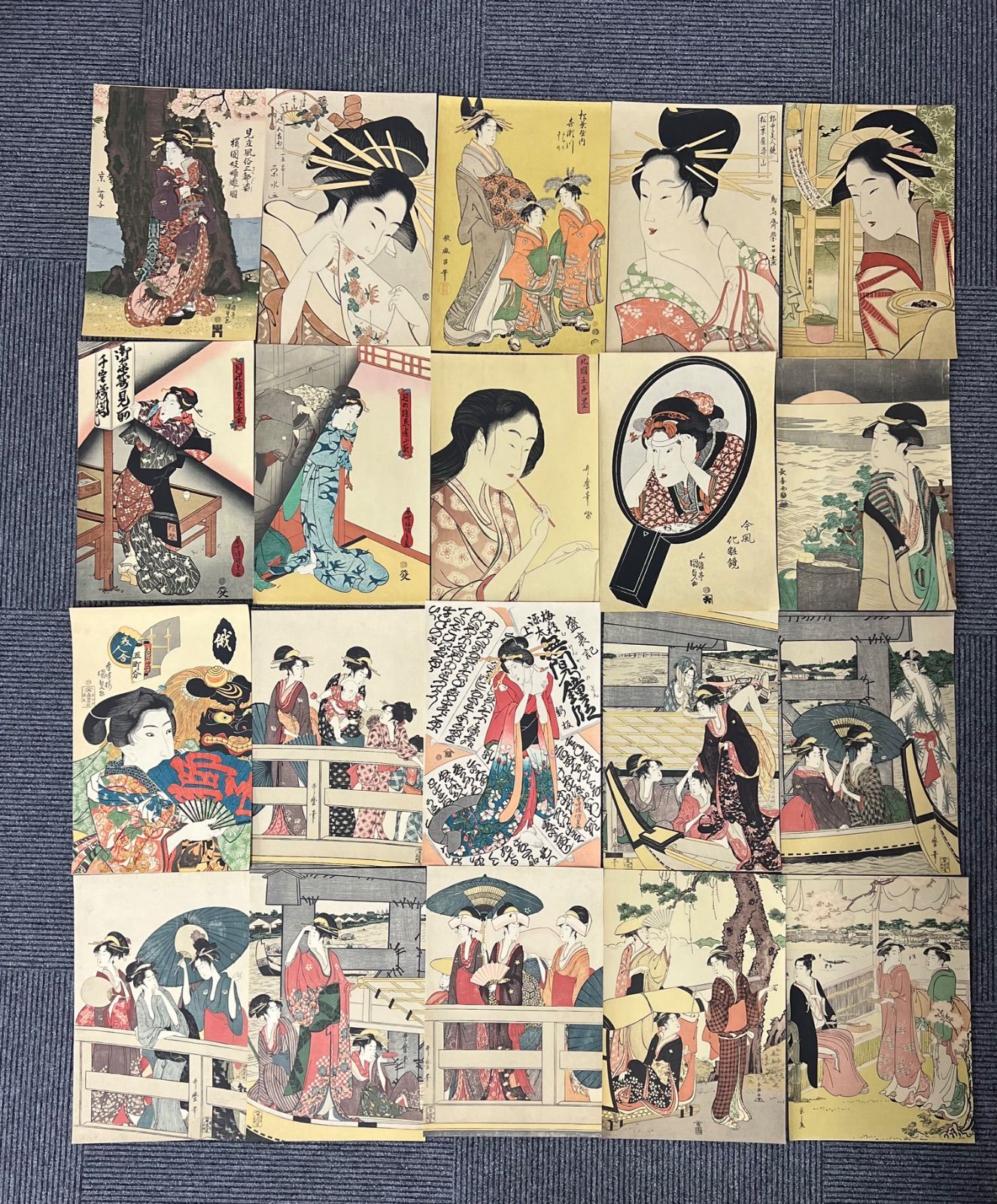 浮世絵アートポスター