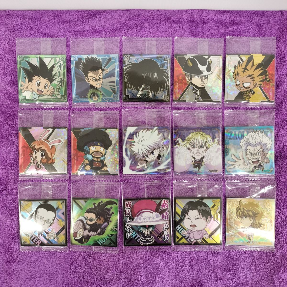 シール ウエハース HUNTER×HUNTER 1〜8弾 にふぉるめーしょ まとめ売り！ 1弾〜8弾 ハンターハンターウエハース バラ売り シール・ステッカー