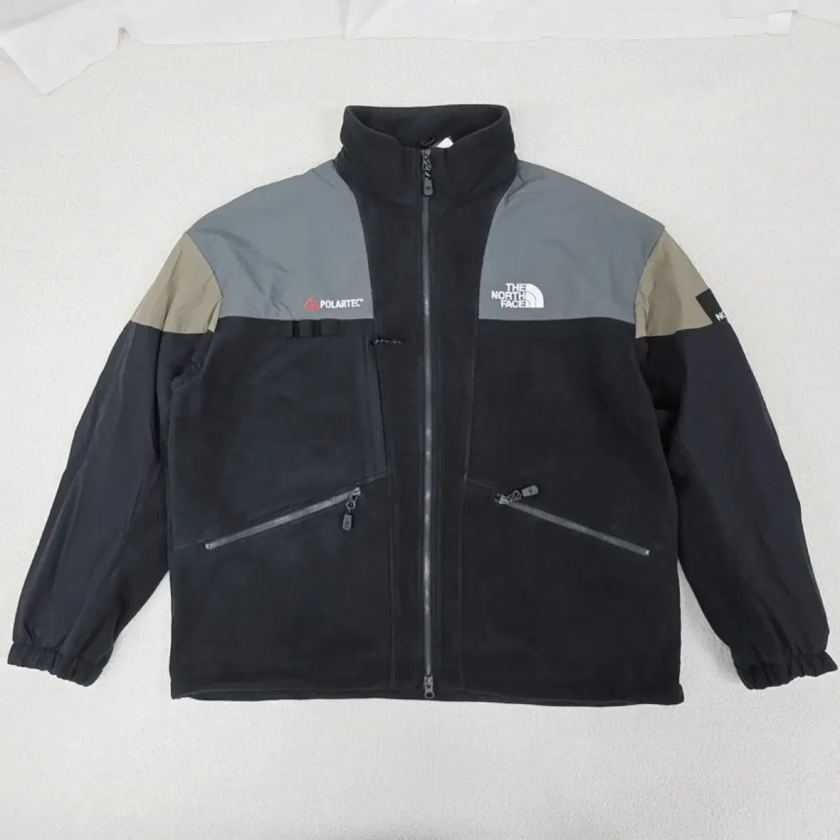THE NORTH FACE ザノースフェイス 白 ラベル フリースジャケット