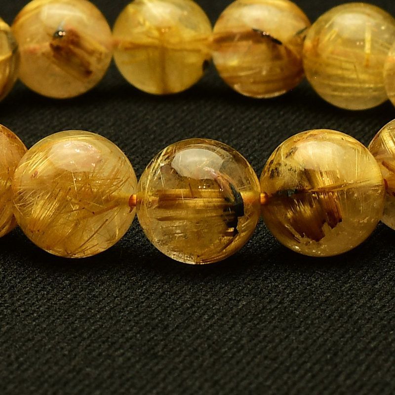 ルチルクォーツブレスレット