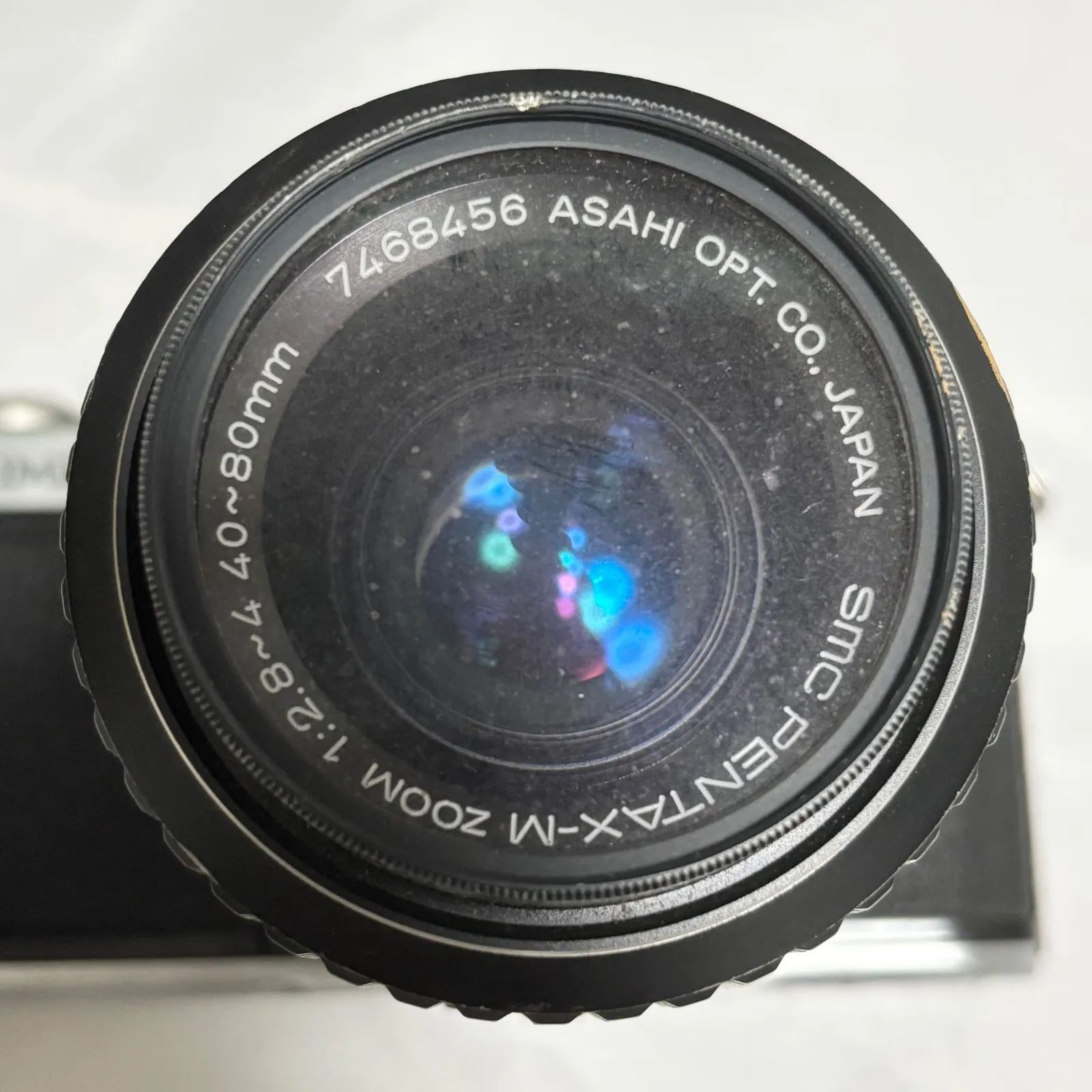  PENTAX ペンタックス ME super 一眼レフ フィルムカメラ 1 2 8 4 40 80 mm 品扱い 動作未 品 一眼レフカメラ(フィルム) フィルムカメラ