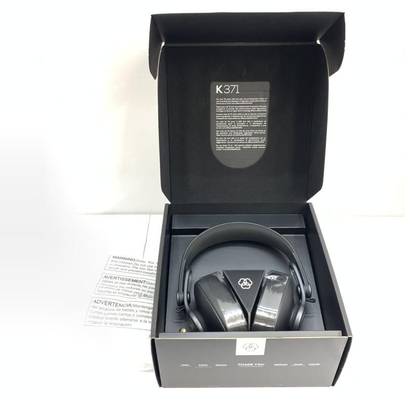 AKG K371 有線ヘッドフォン ブラック ヘッドホン アーカーゲー エーケージー 92