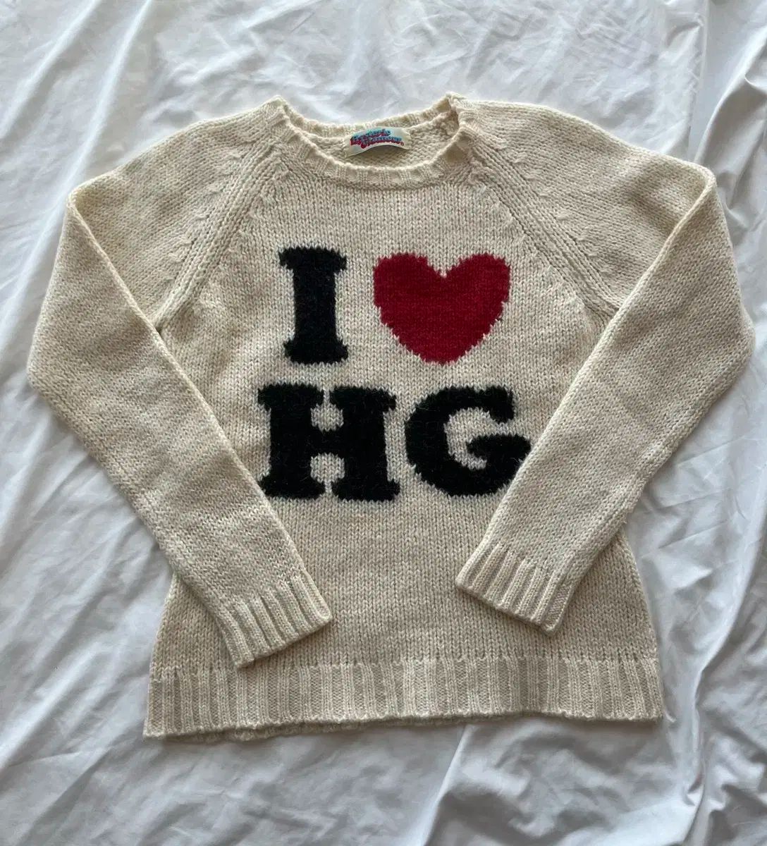 HYSTERIC GLAMOUR ヒステリックグラマー アーカイブ アイ LOVE HYSTERIC GLAMOUR ヒステリックグラマー モヘア ニット