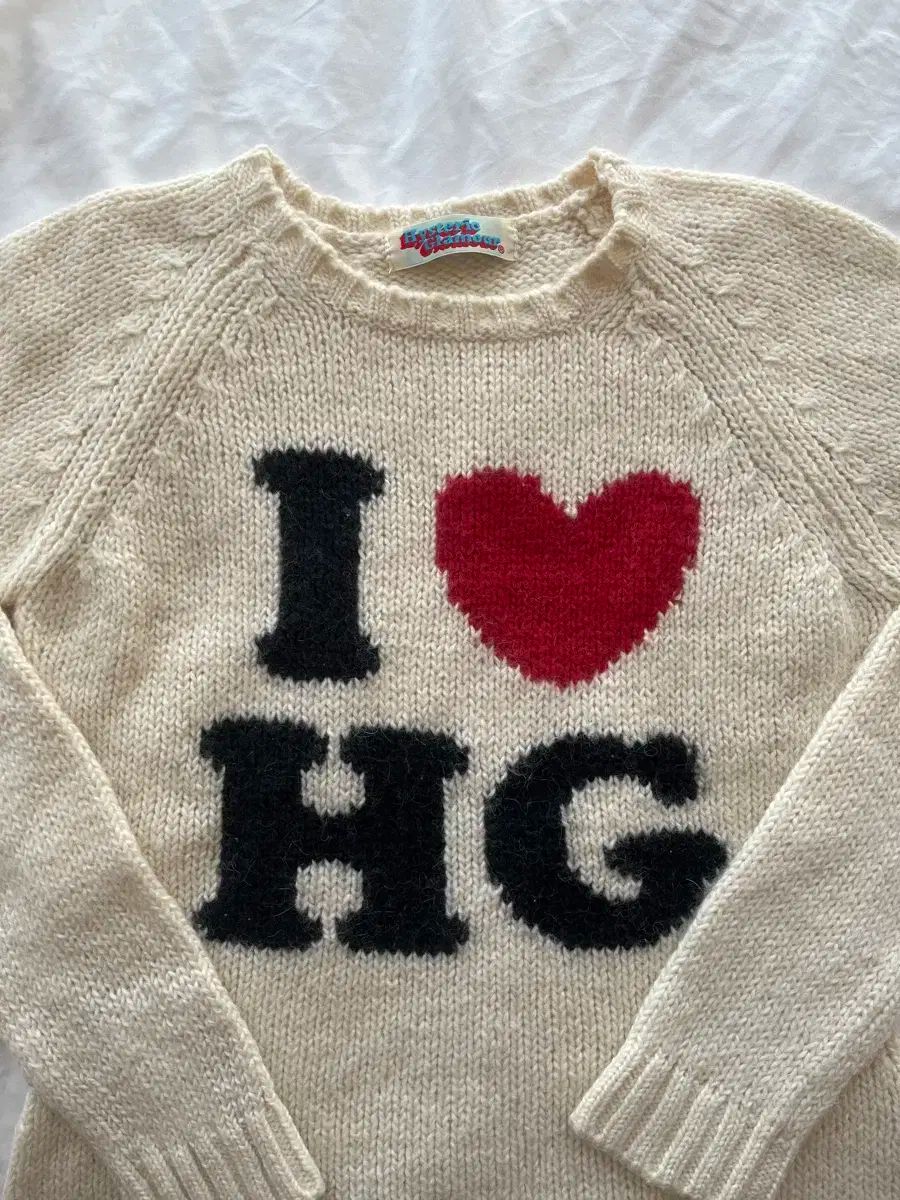 HYSTERIC GLAMOUR ヒステリックグラマー アーカイブ アイ LOVE モヘア ニット