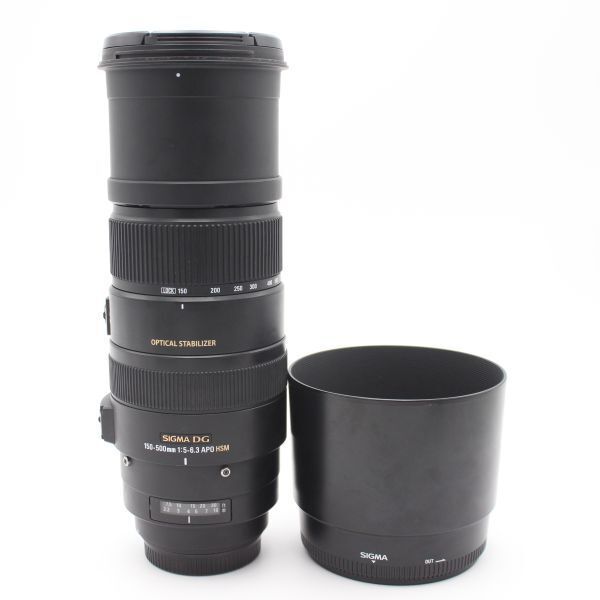  SIGMA シグマ 超望遠ズームレンズ APO 150 500 mm F 5 6 3 DG OS HSM キヤノン用 ♯82002 レンズ(ズーム) カメラ