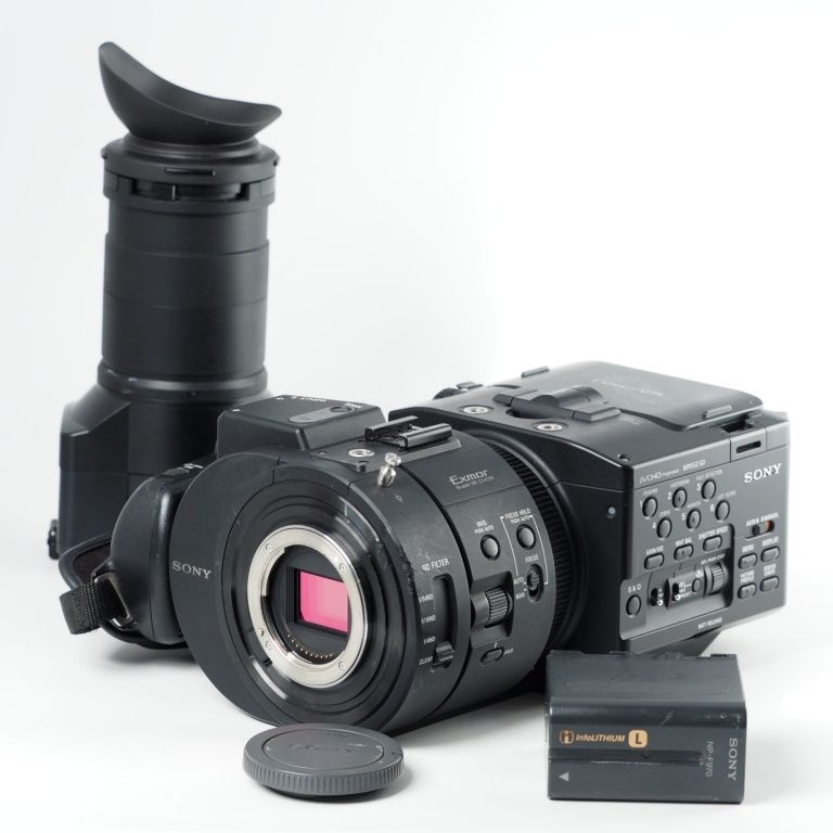 SONY ソニー NEX FS 700 R 4 K Sensor High Speed NXCAM カムコーダー 業務用ビデオカメラ