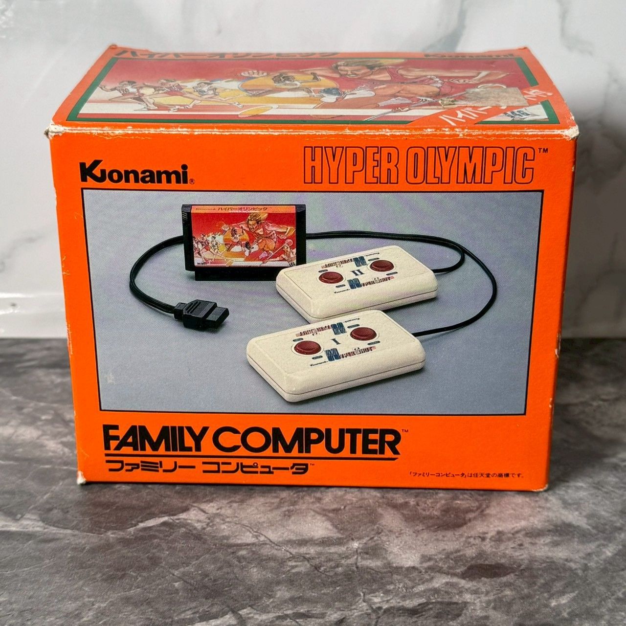 ●ハイパーオリンピック ハイパーショット同梱版 ファミコンソフト チャレンビー ゲームソフト