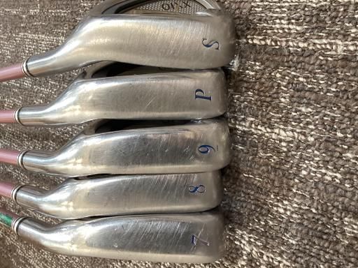 ダンロップ XXIO 2014 5S ボルドー レディース アイアンセット IR XXIO MP800L アイアン ボルドー フレックスL レディース 女性用 右利き 右用 Cランク ゴルフクラブ