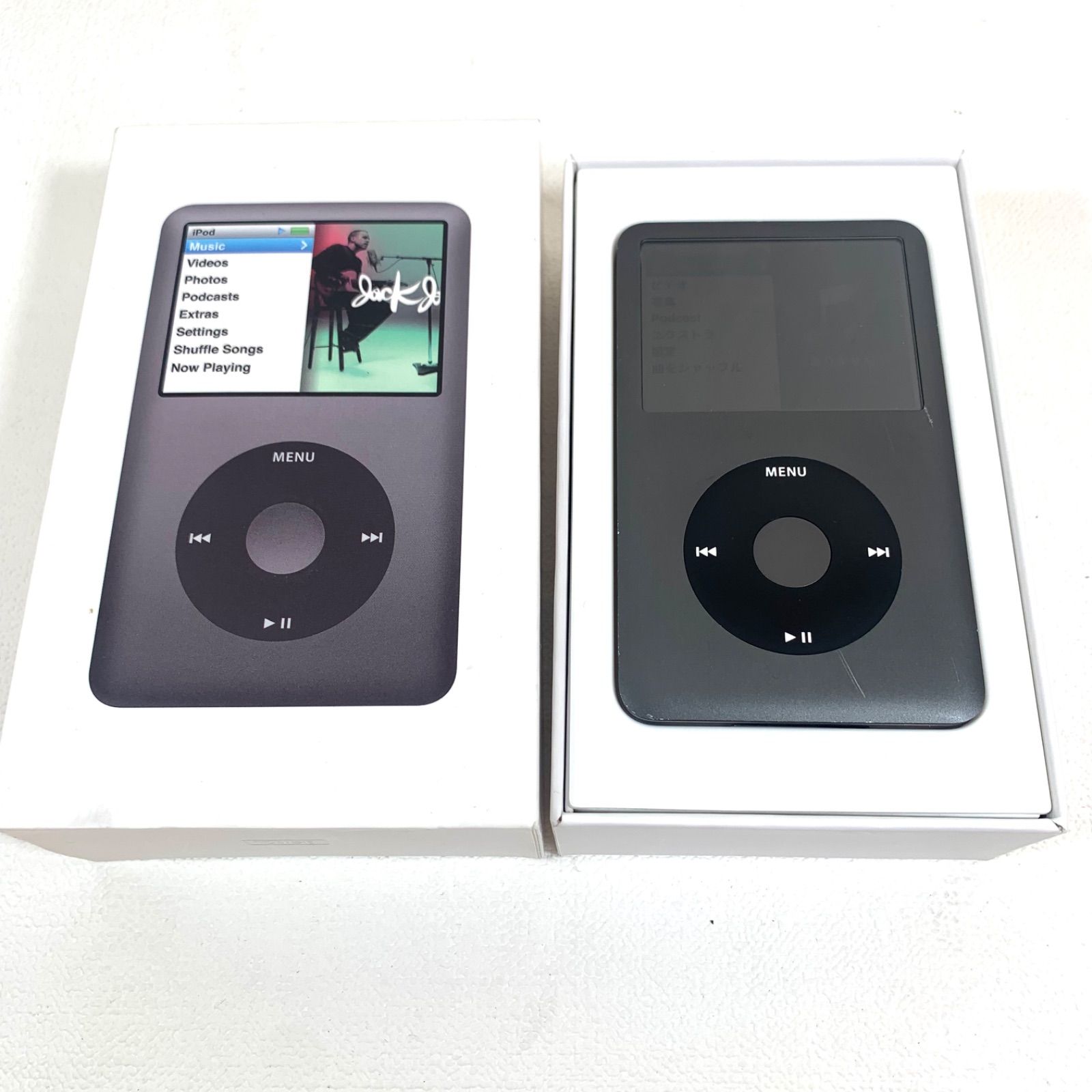 動作品 箱説明書 iPod classic アイポッドクラシック 120GB A1238 MB565J
