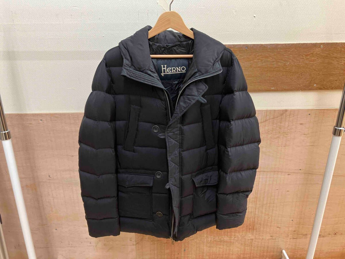 HERNO ヘルノ ダウンジャケット サイズ48 ブラック PLO181L-19288-9300