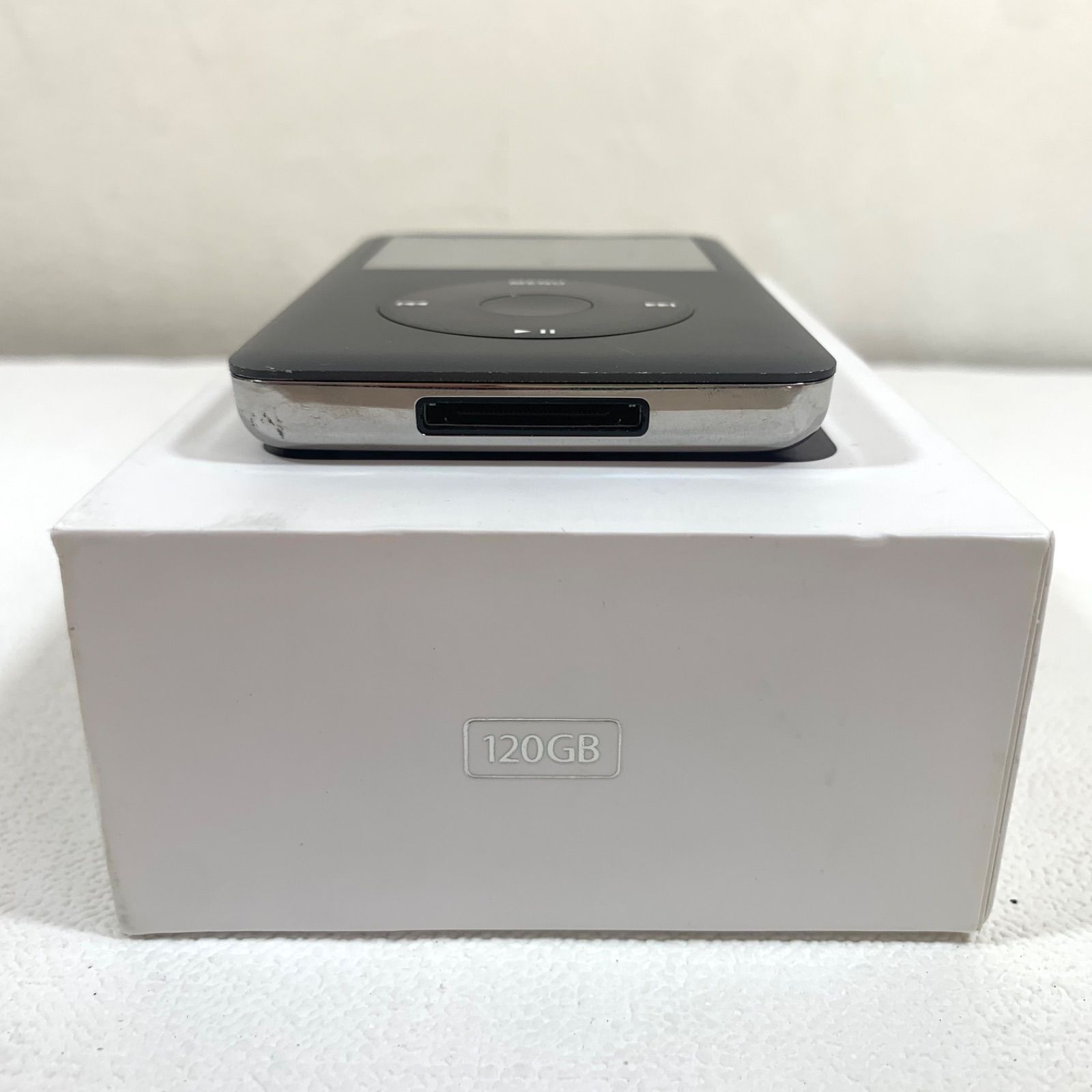 動作品 箱説明書 iPod classic アイポッドクラシック 120GB A1238 MB565J