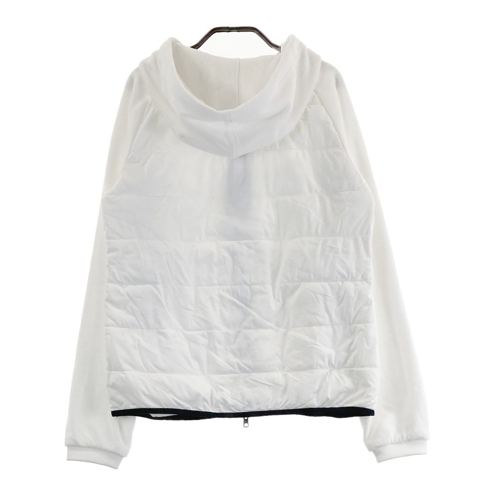 サイズ M CALLAWAY キャロウェイ フリース切替 中綿ジャケット ホワイト系 240101424263 ゴルフウェア レディース ストスト