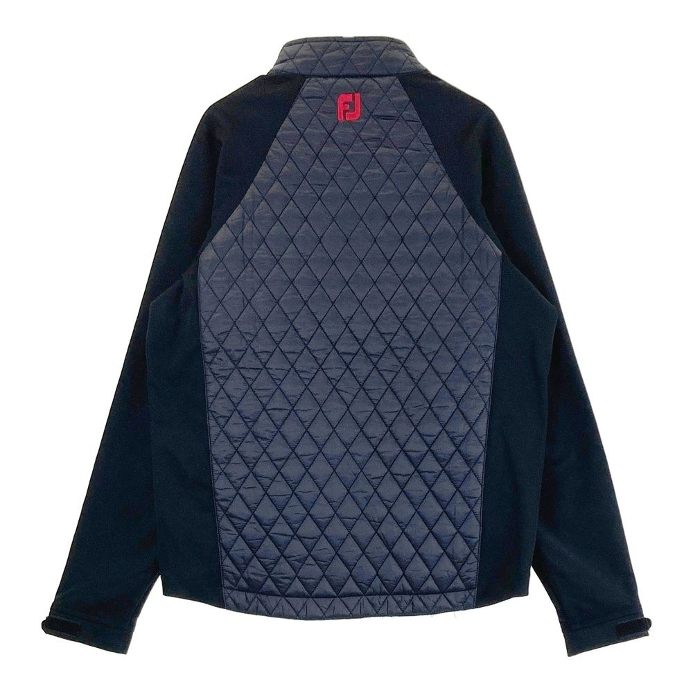 サイズ M FOOT JOY フットジョイ 中綿 長袖ジップジャケット ブラック系 240101427180 ゴルフウェア メンズ ストスト