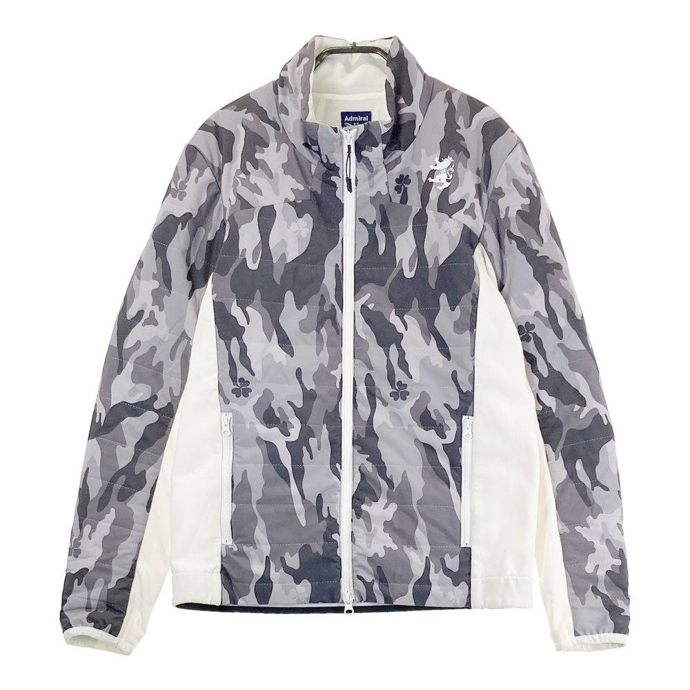 サイズ：M ADMIRAL アドミラル 中綿切替 裏起毛 ジップジャケット