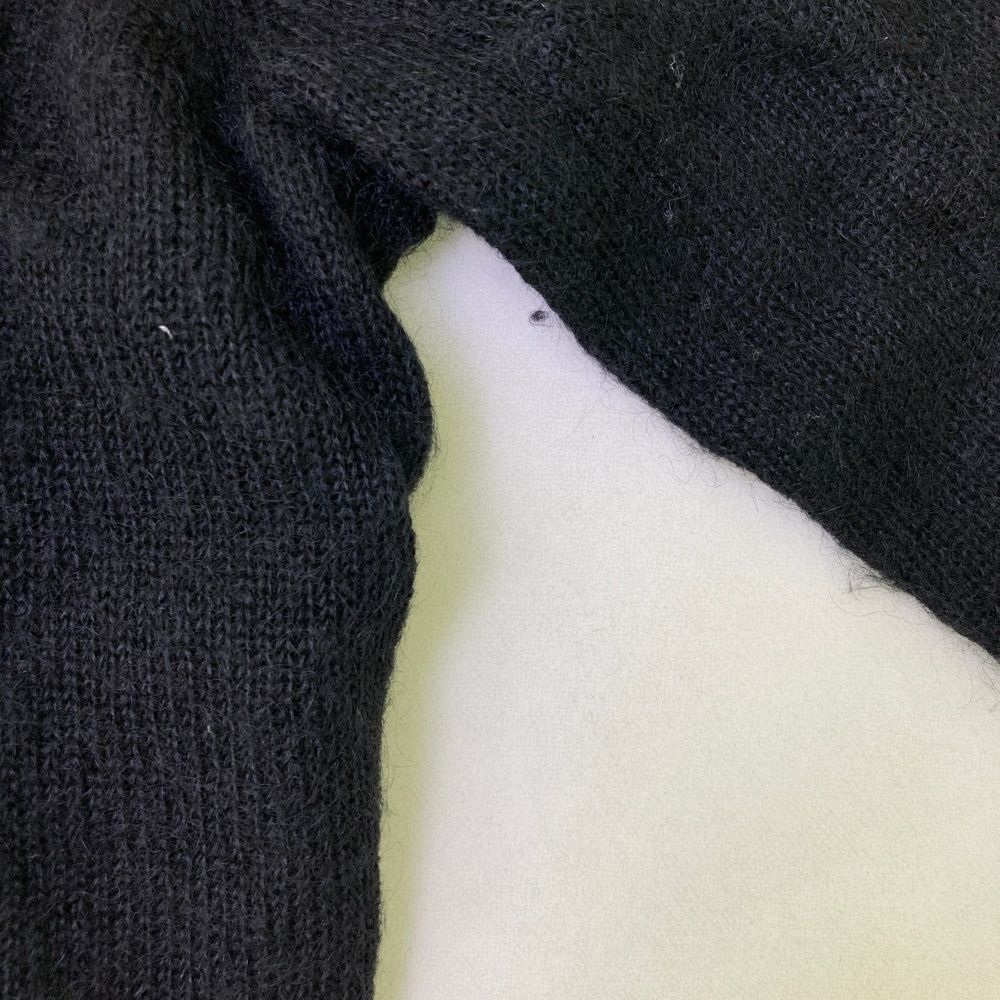 サイズ 2 DANCE WITH DRAGON ダンスウィズドラゴン モヘヤ混 裏地付 ニットセーター ブラック系 240101433122 ゴルフウェア レディース ストスト LLC-HASEGAWATOSO_COM