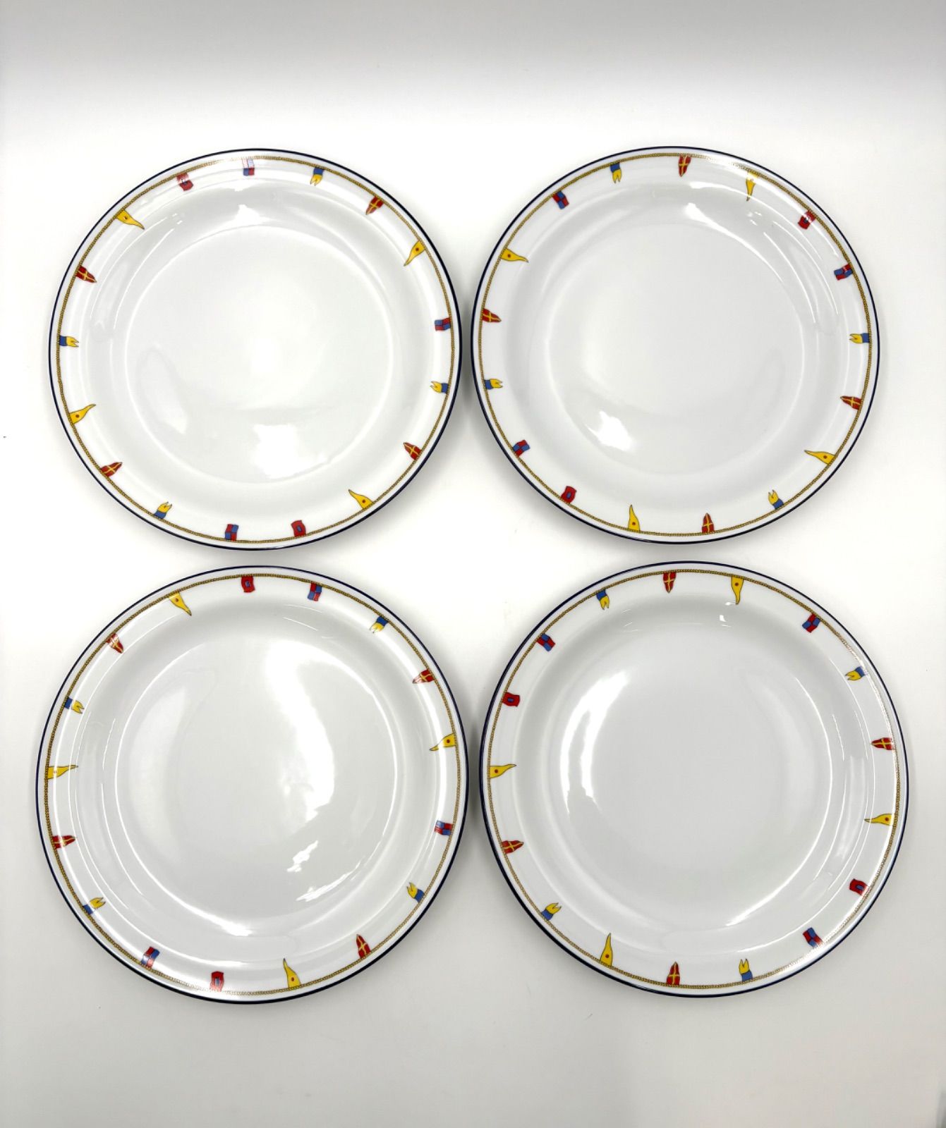 Richard Ginori リチャードジノリ クリッパー 26cm プレート ディナープレート 大皿 4枚セット