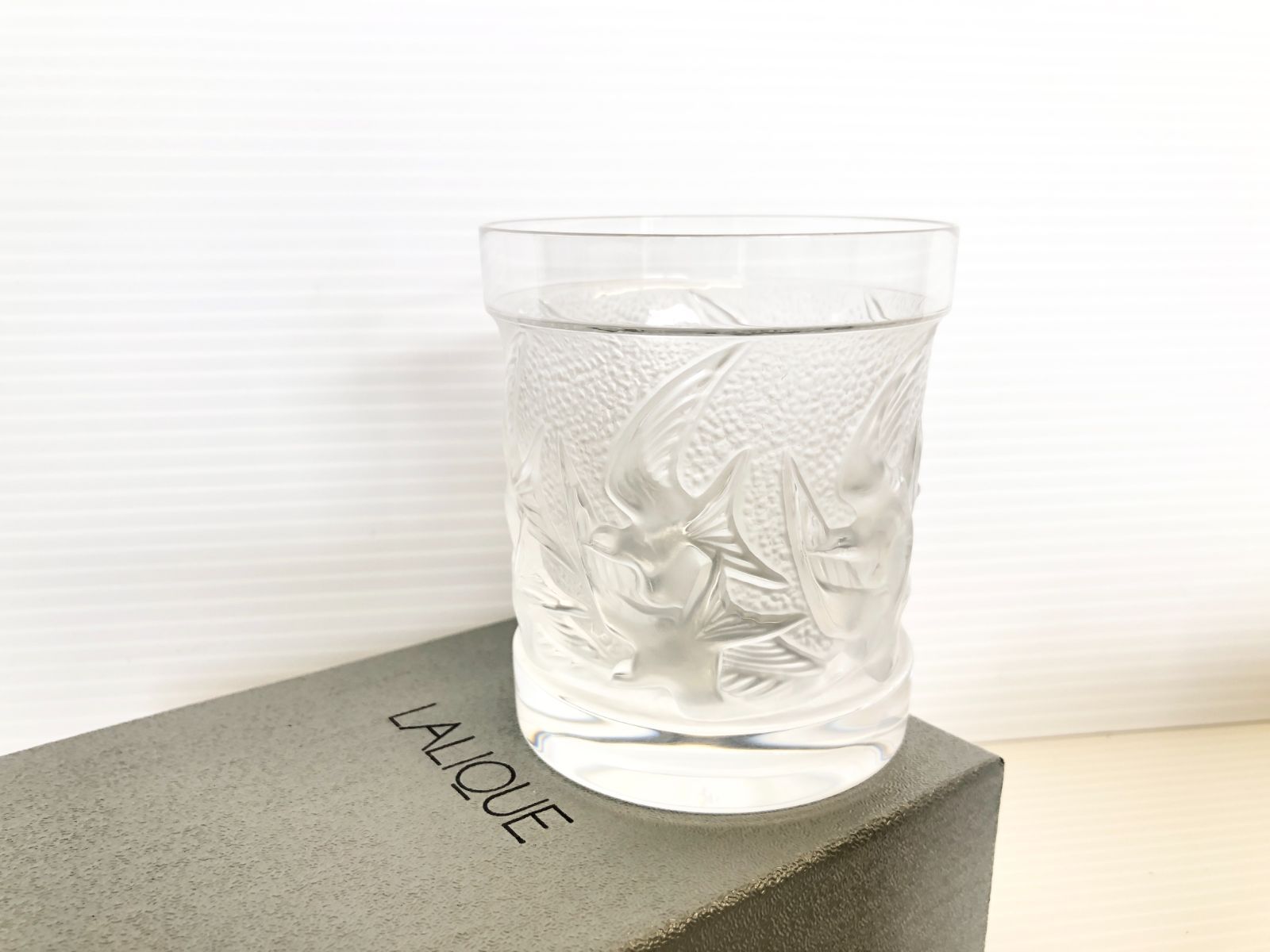 LALIQUE ラリック イロンデルタンブラー グラス コップ ガラス 酒 ワイン ウイスキー