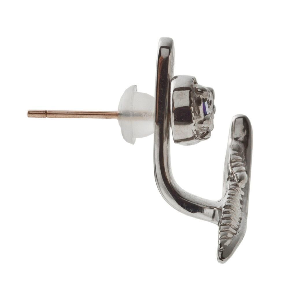 フェザーイヤージャケットピアス アルテミスクラシック シルバー ジュエリーブランド NEXPOTALLINN_EU