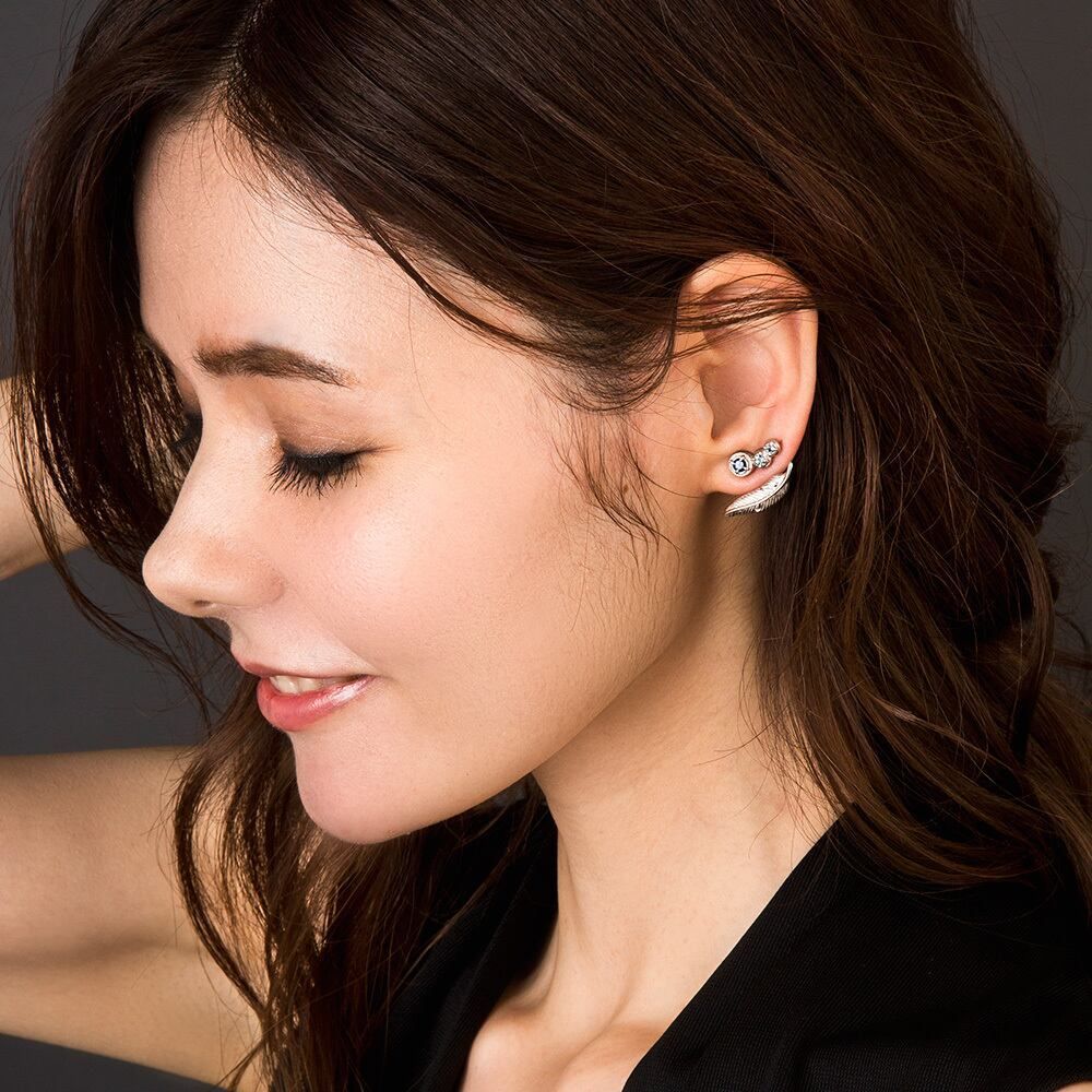 フェザーイヤージャケットピアス アルテミスクラシック